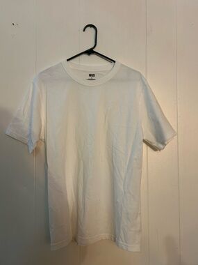 Uniqlo Men's Short Sleeve Crew Neck T-Shirt - White
